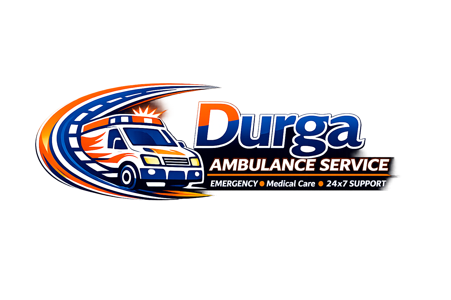 Durga Ambulance Service Logo